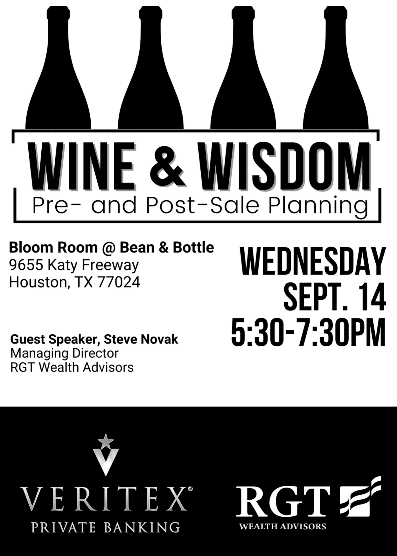 Private Banking Wine & Wisdom 09.14.22