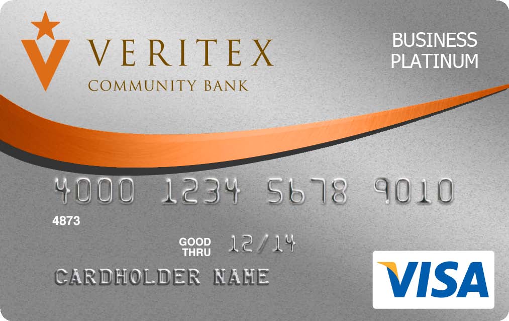 Veritex Community Bank Business Plastic