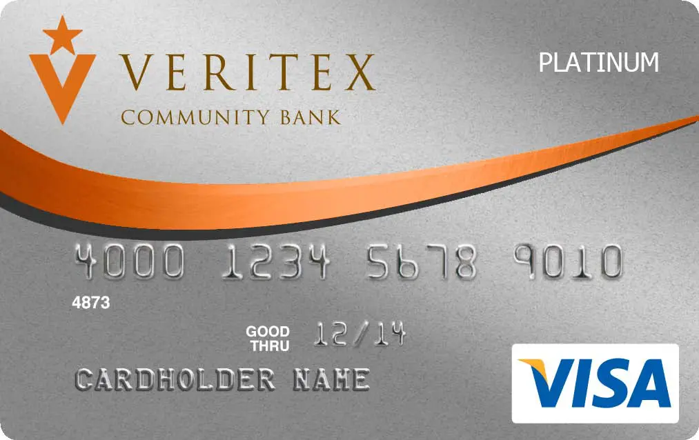 Veritex Community Bank Consumer Plastic